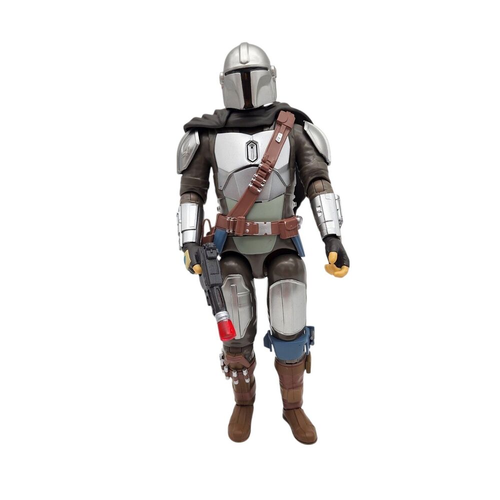 Disney Star Wars The Mandalorian Talking Action Figure 10.5" Jetpack & Blaster